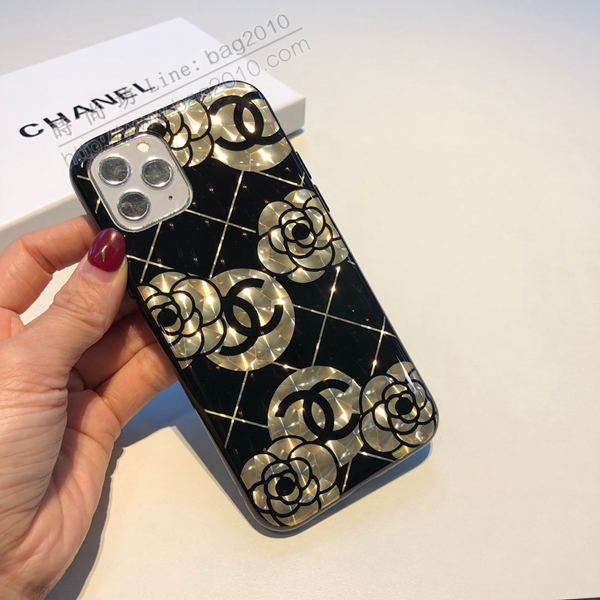 Chanel香奈兒水立方手機殼 立體山茶花矽膠軟殼  mmk1067